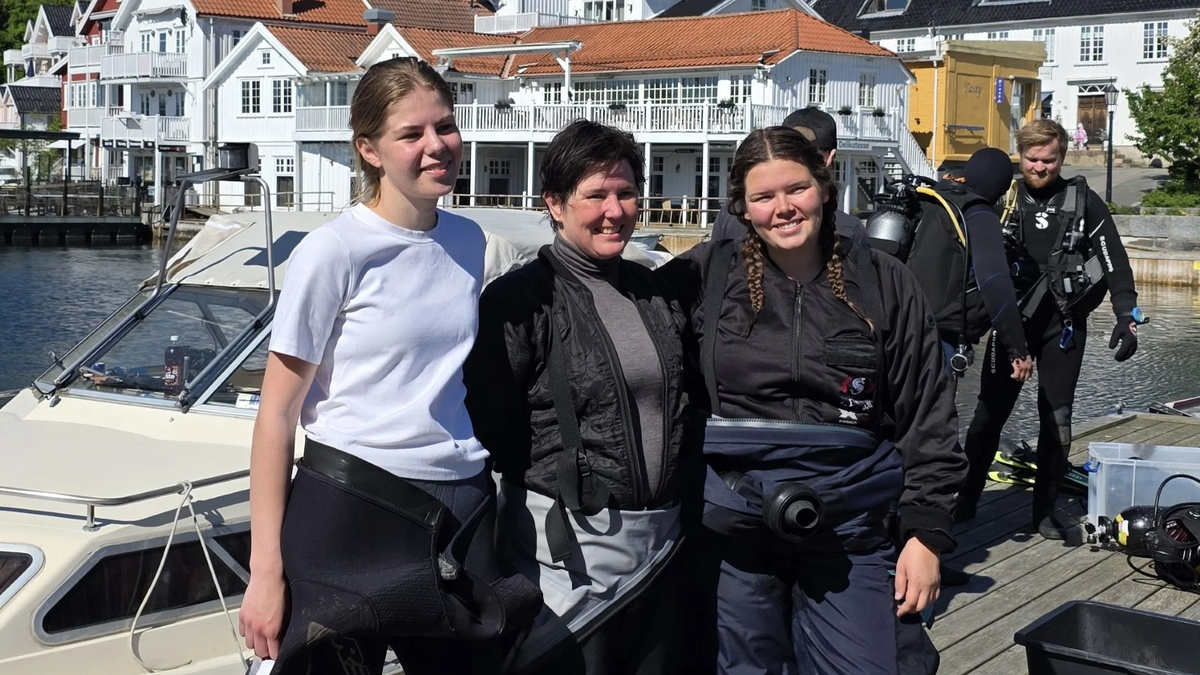 Kragerø Dykkeklubb ryddeaksjon